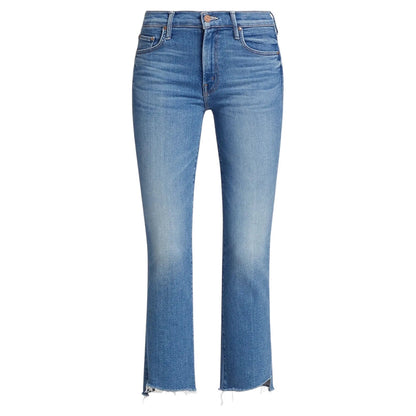 Mother The Insider Crop Jeans Step Fray Hem Limited Edition Wash Size 26