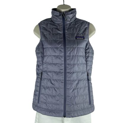 Patagonia Nano Zip Puff Vest Smokey Violet Water Resistant Size XS