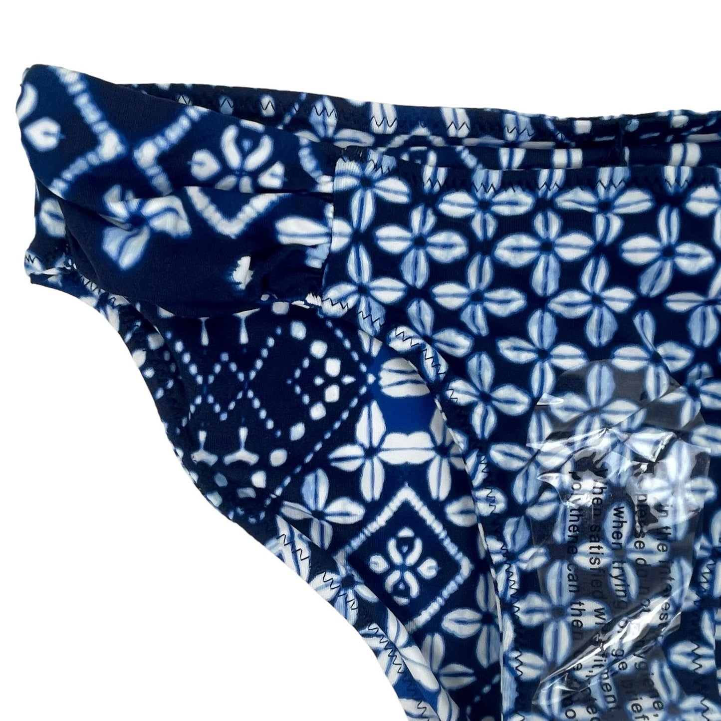 Tommy Bahama Cowrie Reversible Bikini Bottom Mare Blue Size XS