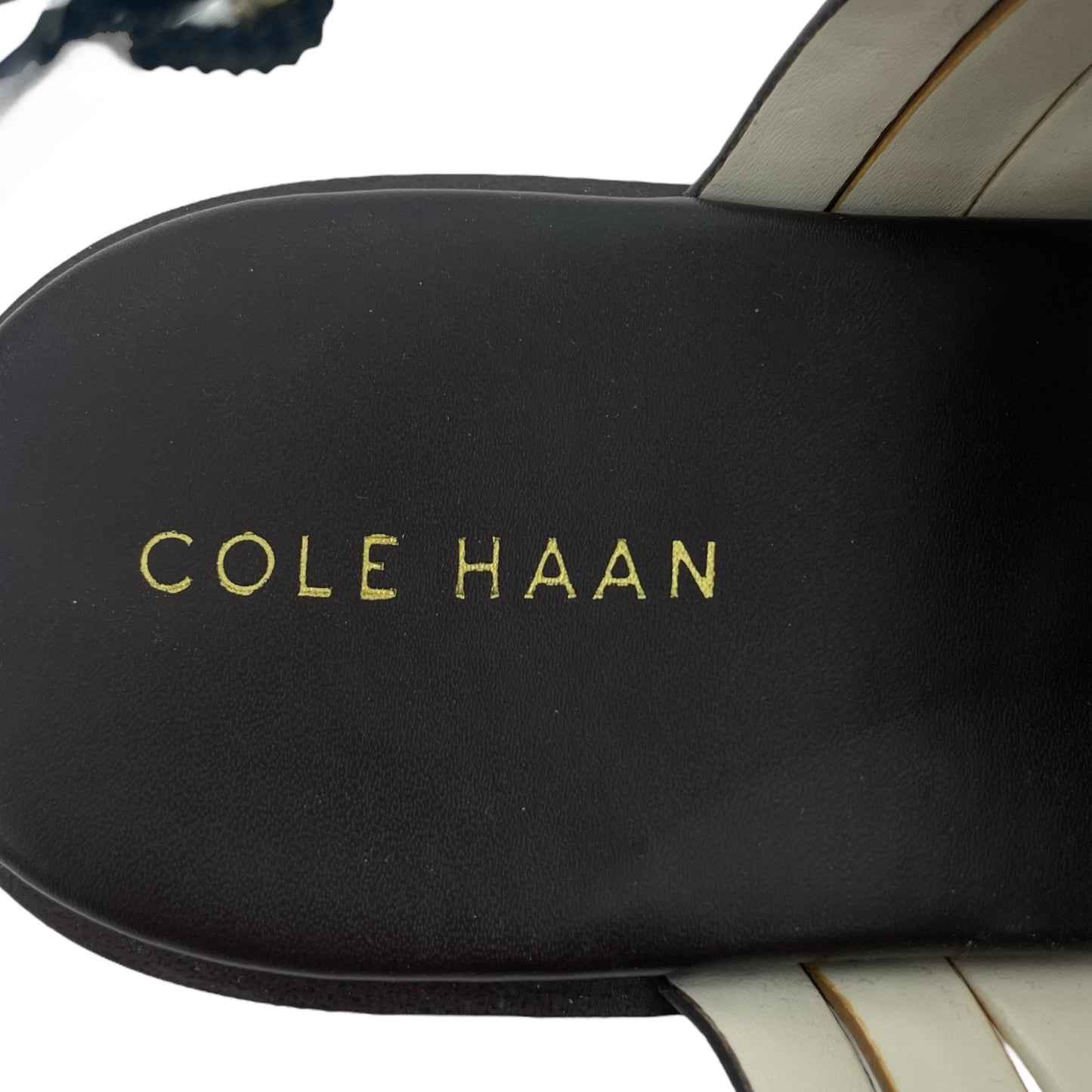 Cole Haan Francie Slingback Flat Sandal Animal Print Size 6.5M