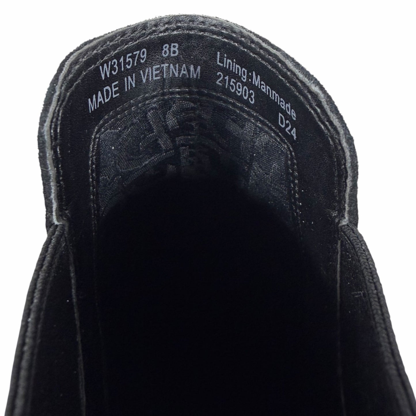 Cole Haan Hara Suede Pointed Toe Chelsea Ankle Boots Black Size 8B