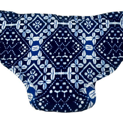 Tommy Bahama Cowrie Reversible Bikini Bottom Mare Blue Size XS