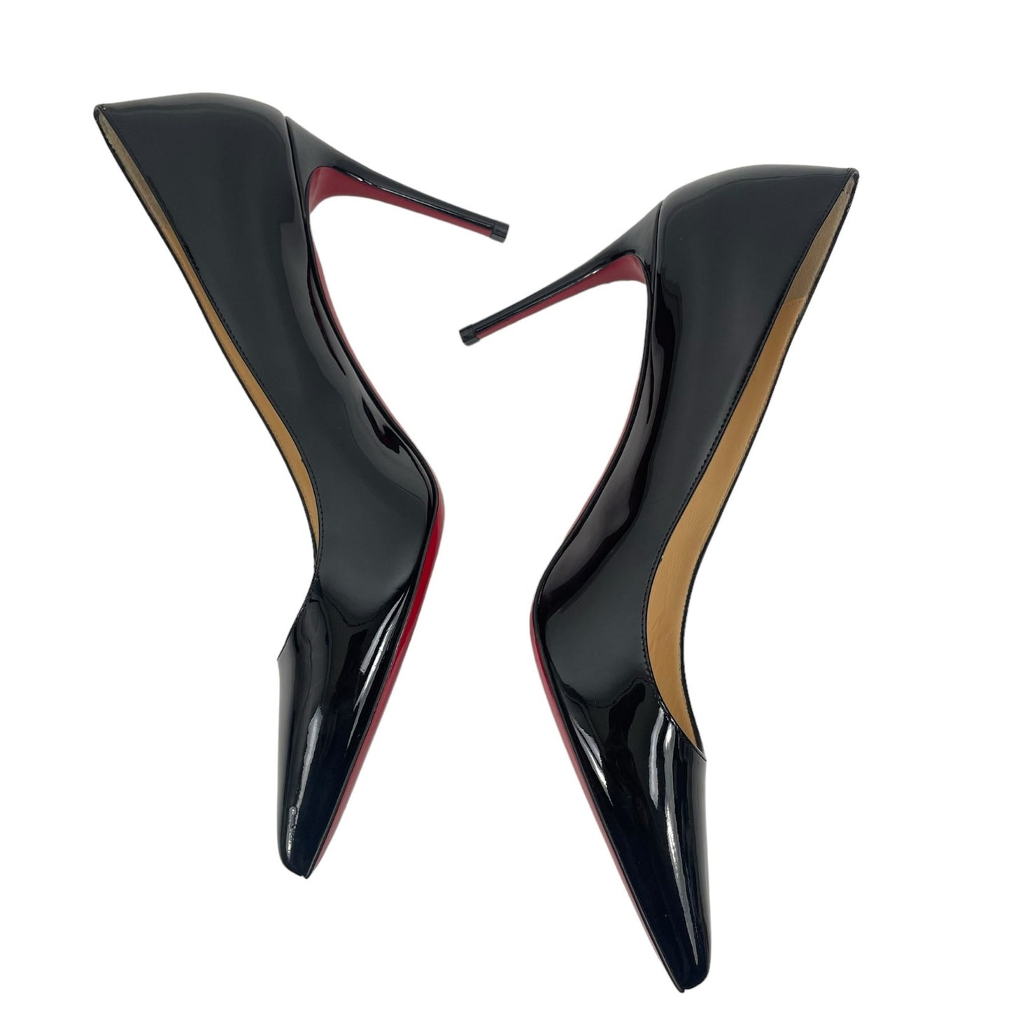 Christian Louboutin So Kate 85mm Patent Leather Pumps Black Size 38.5