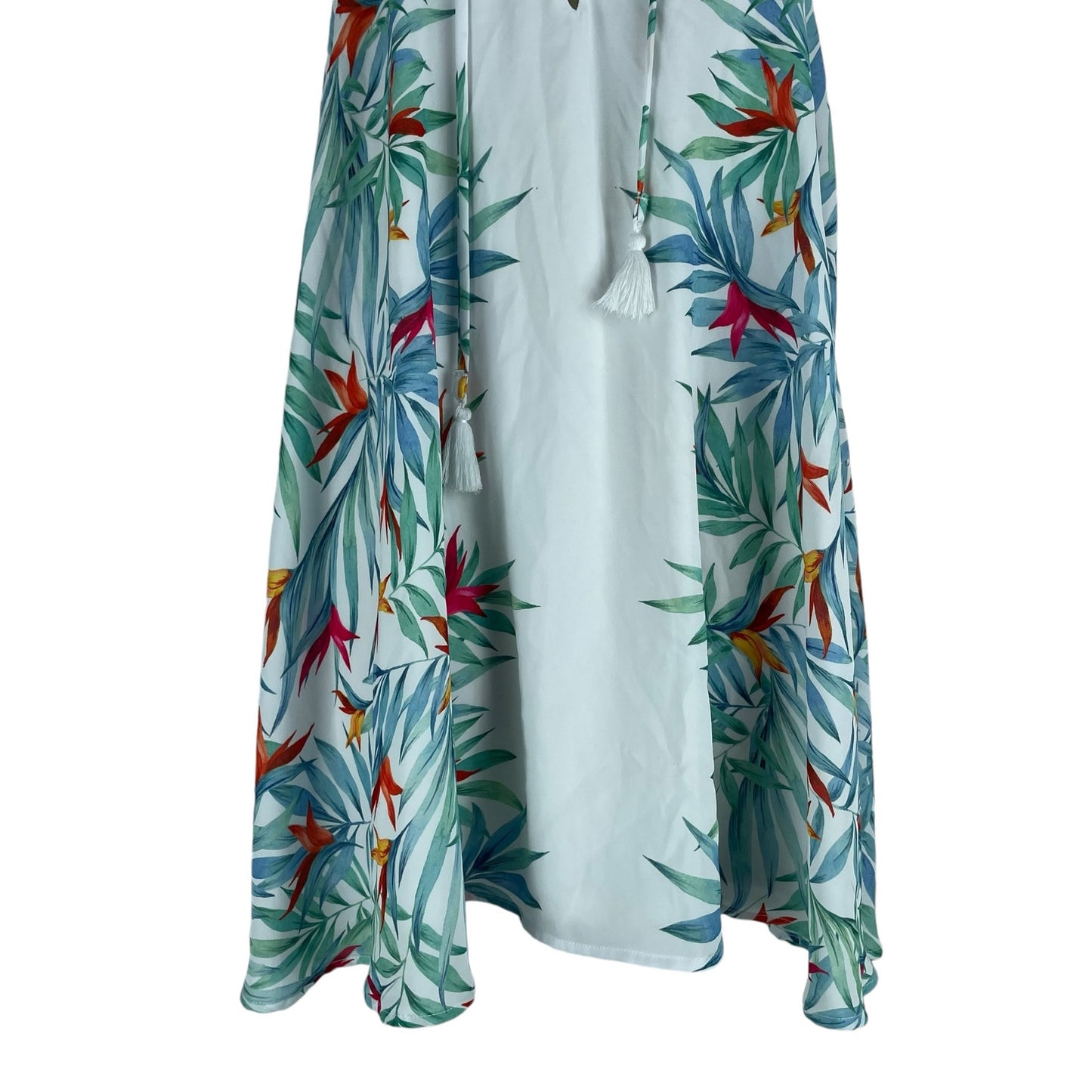 Show Me Your Mumu Daryn Palm Party Lace Up Mini Dress Size S