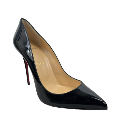 Christian Louboutin So Kate 120mm Patent Leather Pumps Black Size 41.5