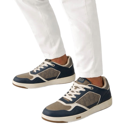 Christian Dior B27 Oblique Galaxy Low Top Sneaker Blue Gray Size 46/ Size 13