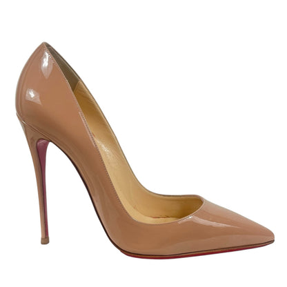 Christian Louboutin So Kate 120mm Patent Leather Pump Blush Size 39