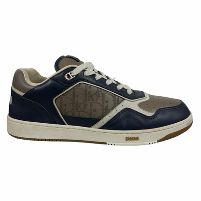 Christian Dior B27 Oblique Galaxy Low Top Sneaker Blue Gray Size 46/ Size 13