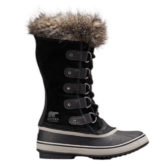 Sorel Joan of Arctic Waterproof Snow Boots Faux Fur Black Size 7