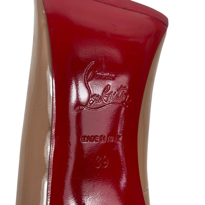 Christian Louboutin So Kate 120mm Patent Leather Pump Blush Size 39