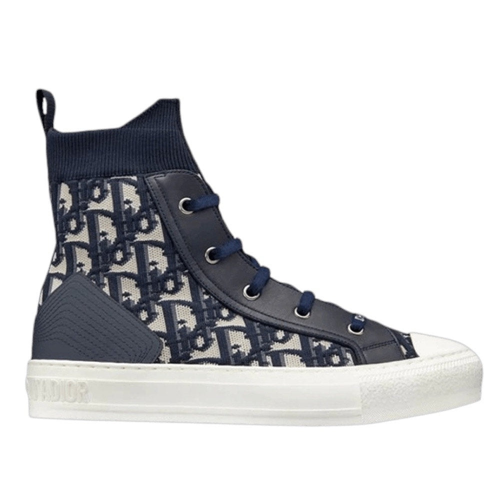 Christian Dior Walk'n'Dior Oblique Technical Sneakers Deep Blue Size 42