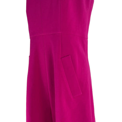 Diane Von Furstenberg DVF Halle Pocket Tank Sheath Dress Mini Pink Size 6