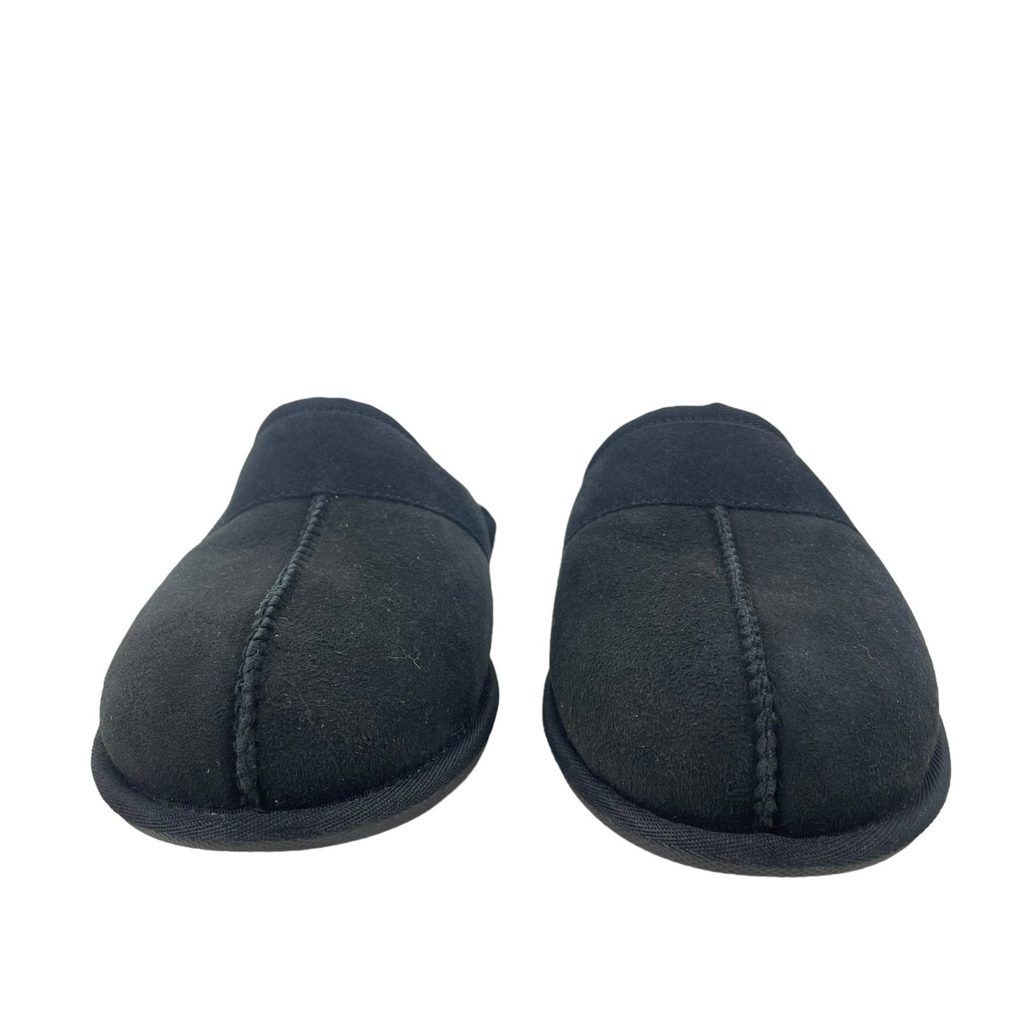 UGG Australia Leisure Slide Slippers Sheepskin Black Men Size 9