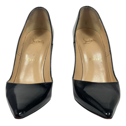 Christian Louboutin So Kate 120mm Patent Leather Pumps Black Size 39.5