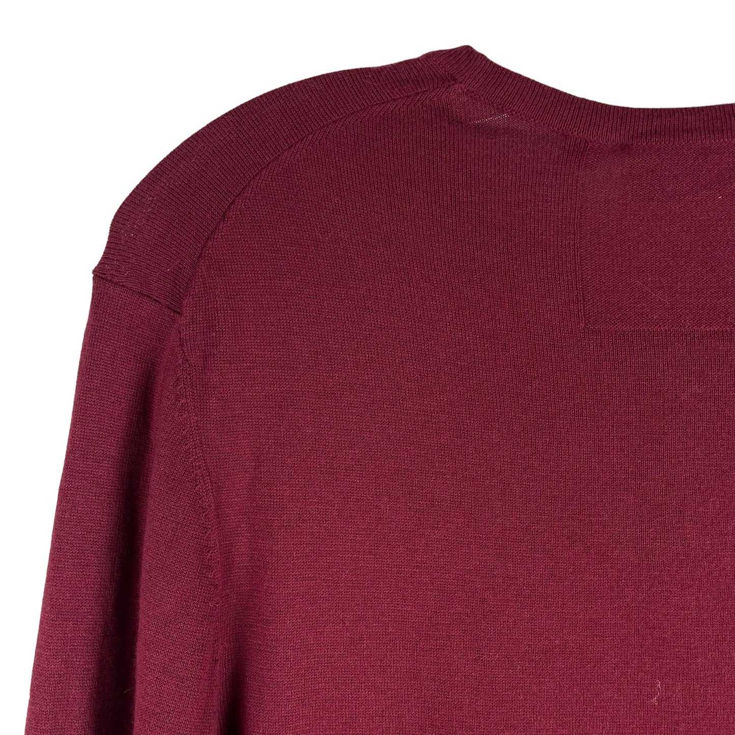 Hugo Boss San Bastio Crew Neck Sweater Silk Blend Red Size S