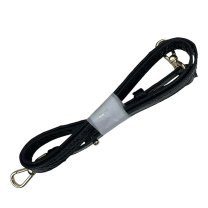 Brahmin Marissa Leather Satchel Bag Black Alden Road Croc