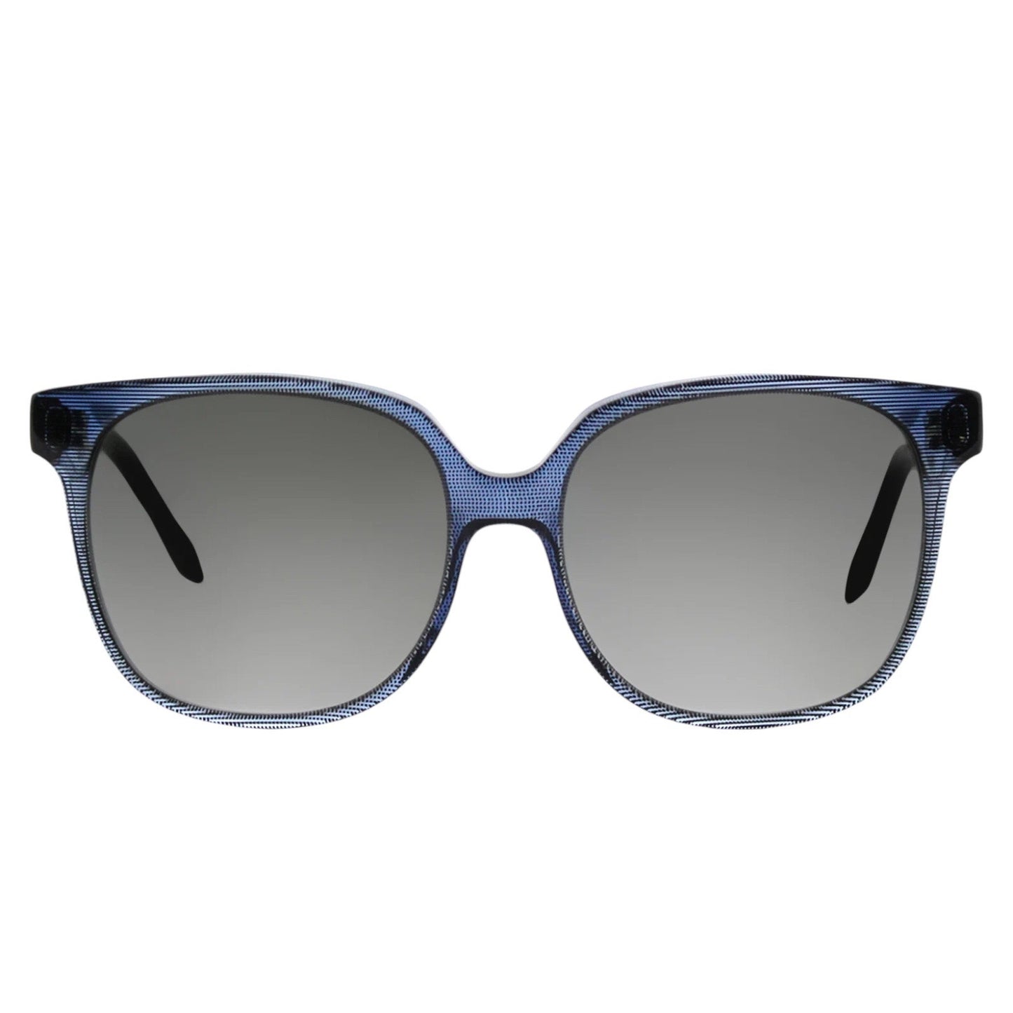 Victoria Beckham Refined Classic 53mm Square Sunglasses Blue