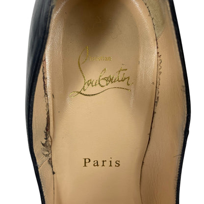 Christian Louboutin So Kate 120 Nappa Leather Pump Black Size 40