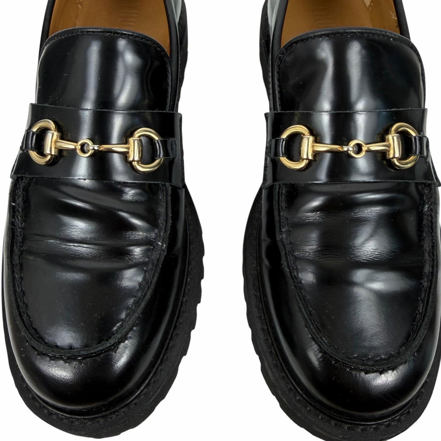 Thursday Boot Co. The Penny Loafer with Gold Horsebit Black Size 6.5