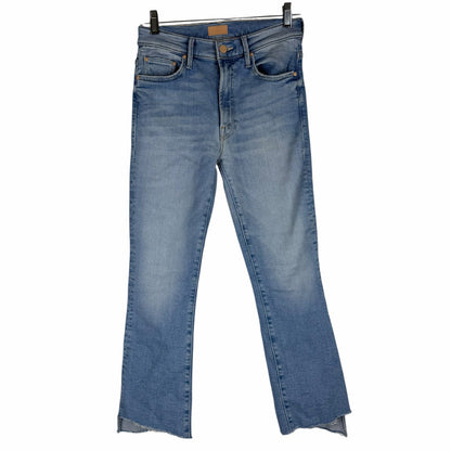 Mother The Insider Crop Jeans Step Fray Hem Limited Edition Wash Size 26