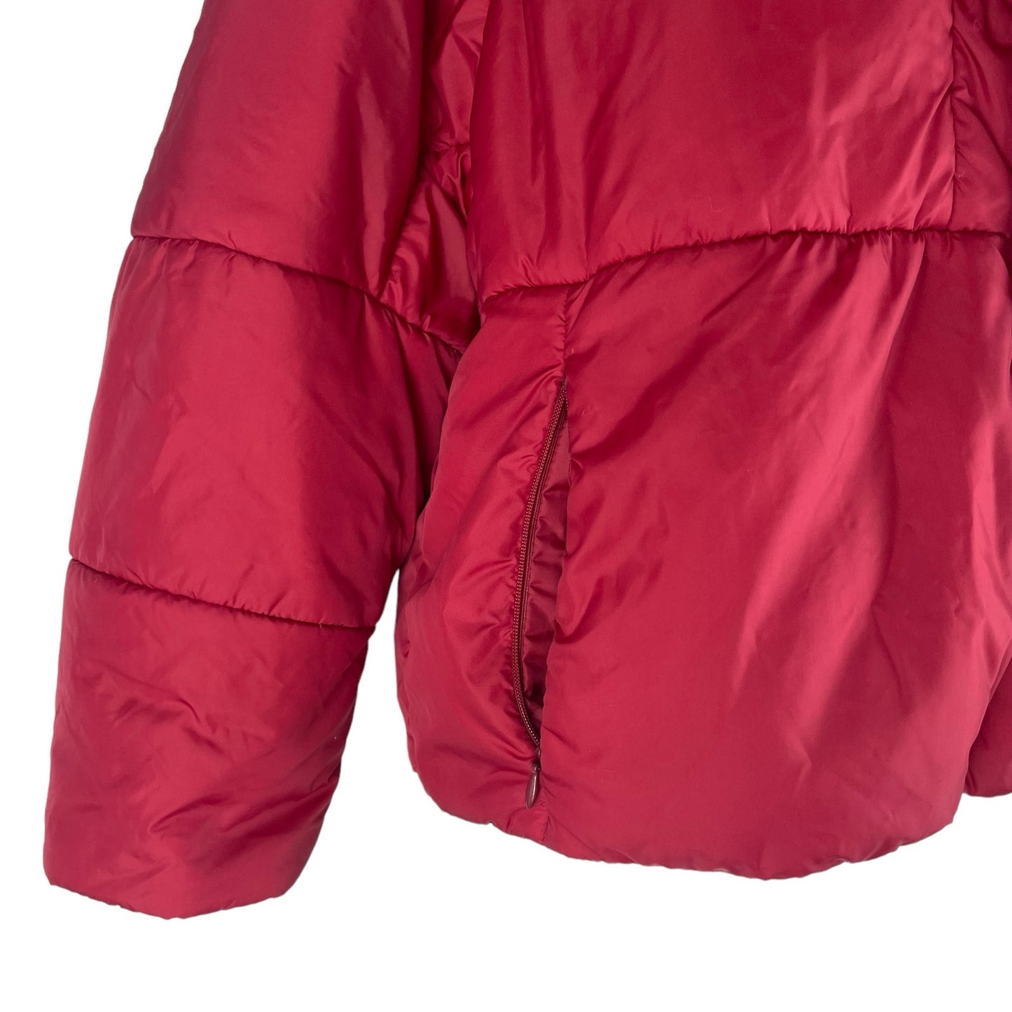 I'M ISOLA Marras Red Full Zip Puffer Jacket Red Size 40/ US 4