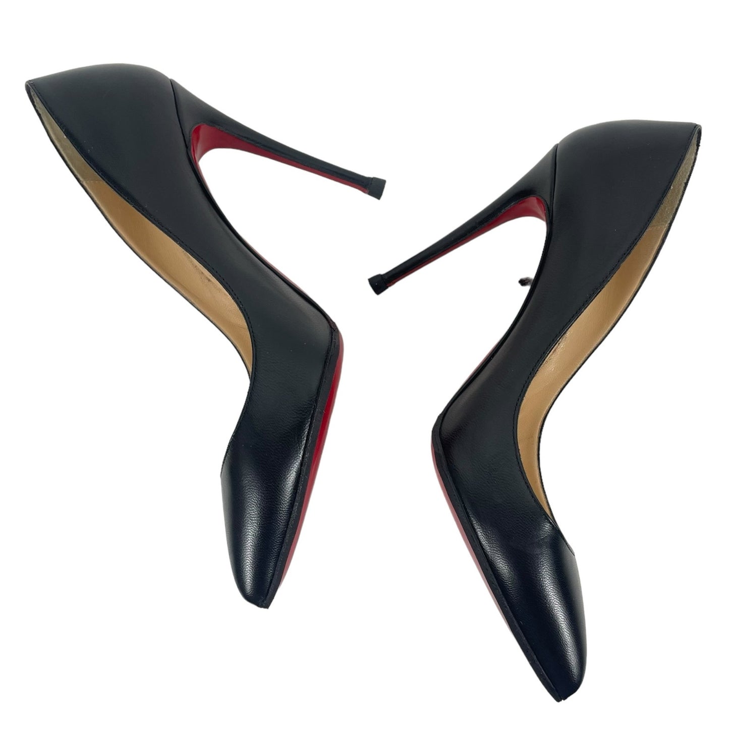 Christian Louboutin Pigalle Follies 100mm Pointed Toe Pumps Size 36.5