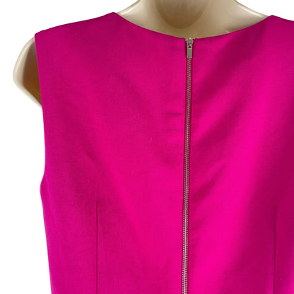 Diane Von Furstenberg DVF Halle Pocket Tank Sheath Dress Mini Pink Size 6