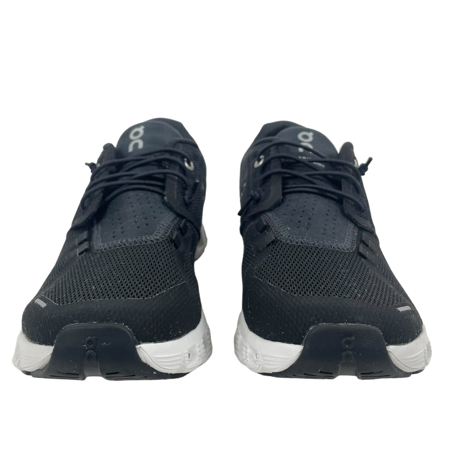 On Cloud 5 Running Shoes Sneakers Black White Women Size 7.5