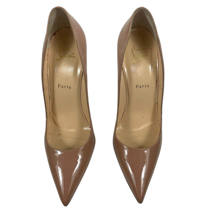 Christian Louboutin So Kate 120mm Patent Leather Pump Blush Size 39