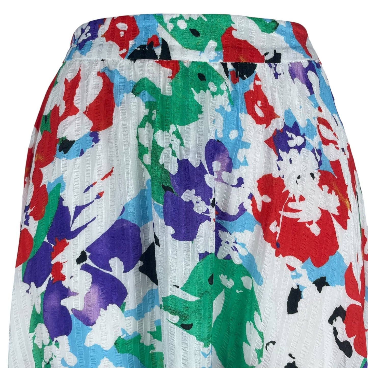 Tanya Taylor Jeana Silk Blend Pleated Midi Skirt Multi Color Size 12