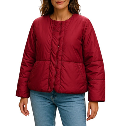 I'M ISOLA Marras Red Full Zip Puffer Jacket Red Size 40/ US 4
