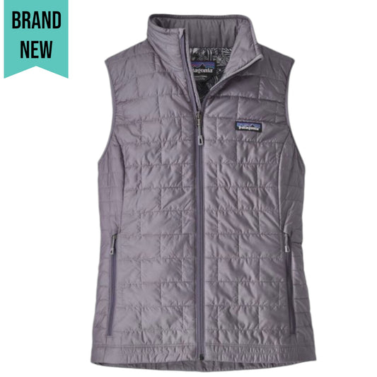 Patagonia Nano Zip Puff Vest Smokey Violet Water Resistant Size XS