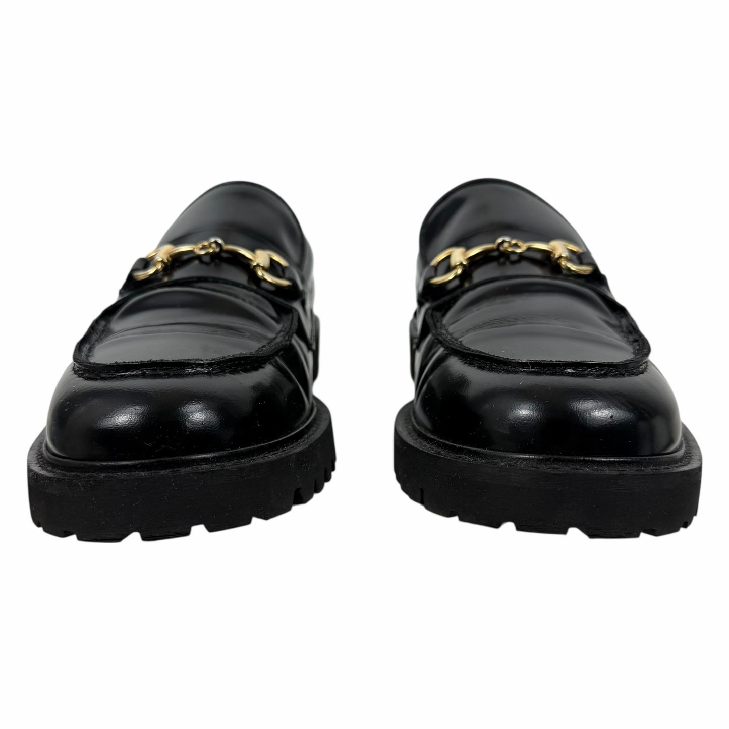 Thursday Boot Co. The Penny Loafer with Gold Horsebit Black Size 6.5