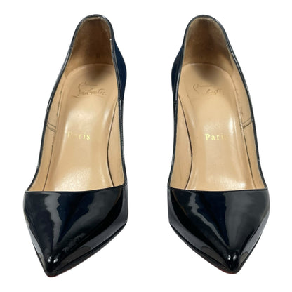 Christian Louboutin So Kate 120 Patent Leather Pumps Black Size 37