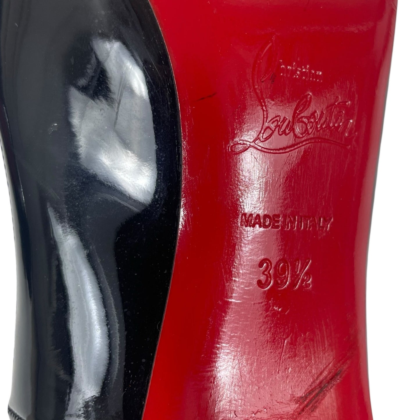 Christian Louboutin So Kate 120mm Patent Leather Pumps Black Size 39.5