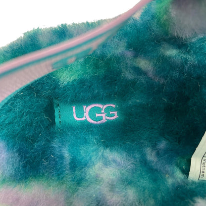 UGG Australia Oh Yeah Marble Sldie Sandals Turquoise Size 10