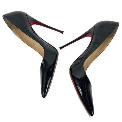 Christian Louboutin So Kate 120mm Patent Leather Pumps Black Size 39.5