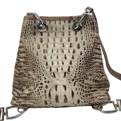 Bswanky Sophie Cote d'Ivoire Convertible Backpack Shoulder Bag Leather