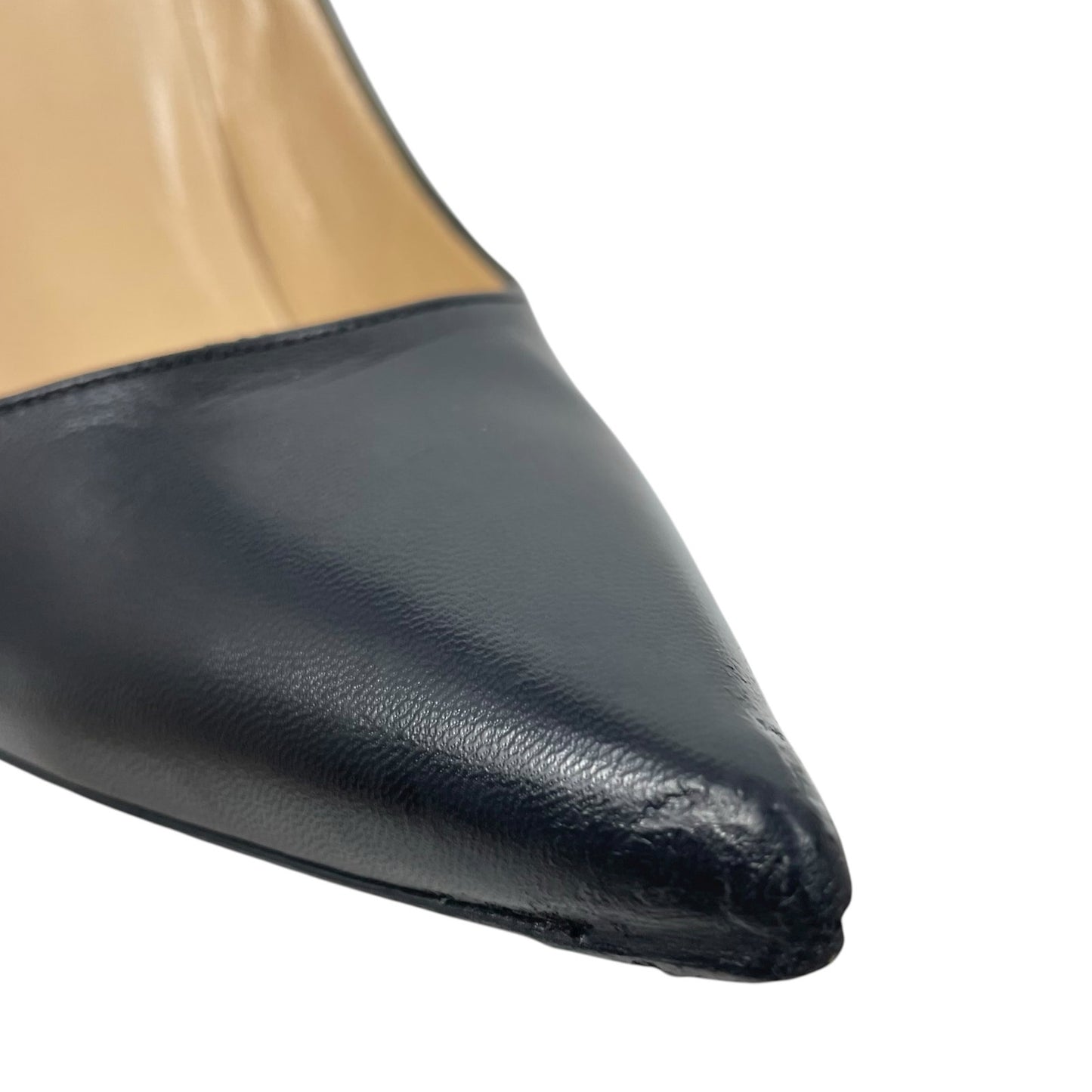 Christian Louboutin Decollete 554 100mm Kid Leather Pump Black Size 42