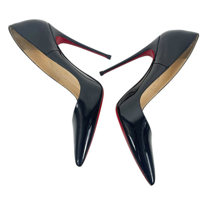 Christian Louboutin So Kate 120mm Patent Leather Pumps Black Size 39.5