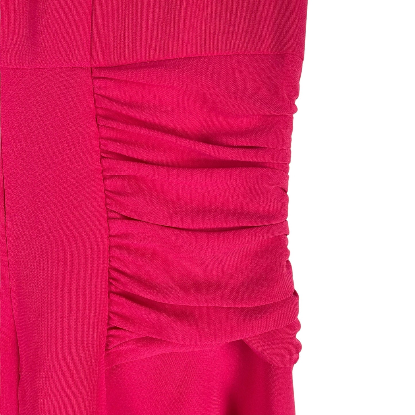 Teri Jon Rickie Freeman  Ruched Mini Cocktail Dress Pink Size 16