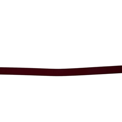 Gucci GG Logo Marmont Thin Leather Belt Rosso Ancora Red Size 100/40