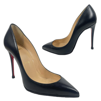 Christian Louboutin Pigalle Follies 100mm Pointed Toe Pumps Size 36.5