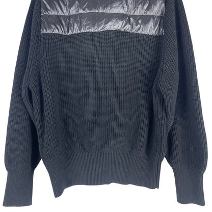 Varley Daines Padded Half Zip Jacket Pullover Sweater Black Size XL