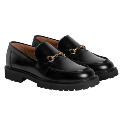 Thursday Boot Co. The Penny Loafer with Gold Horsebit Black Size 6.5