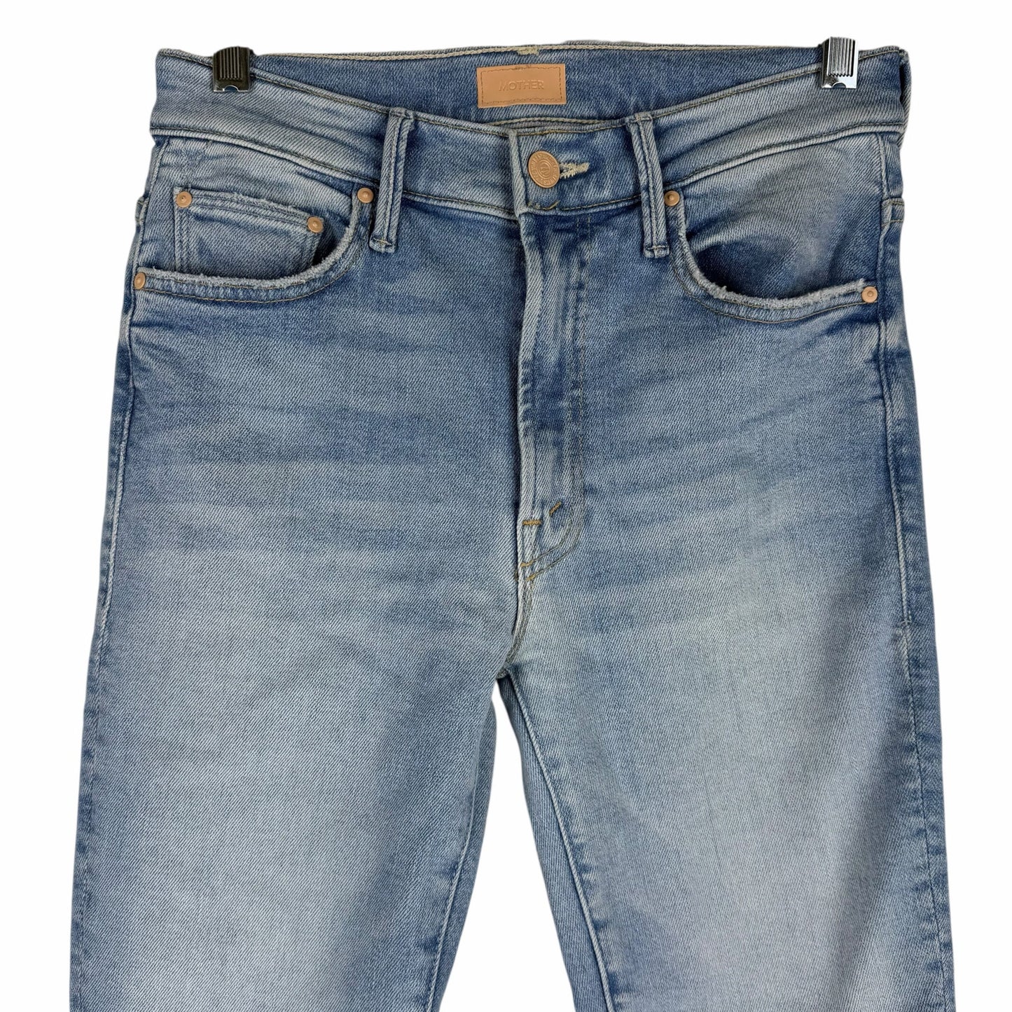 Mother The Insider Crop Jeans Step Fray Hem Limited Edition Wash Size 26
