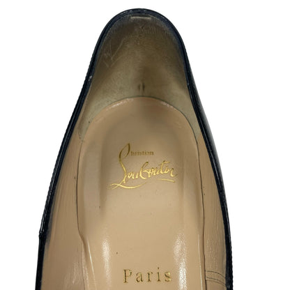 Christian Louboutin So Kate 120mm Patent Leather Pumps Black Size 41