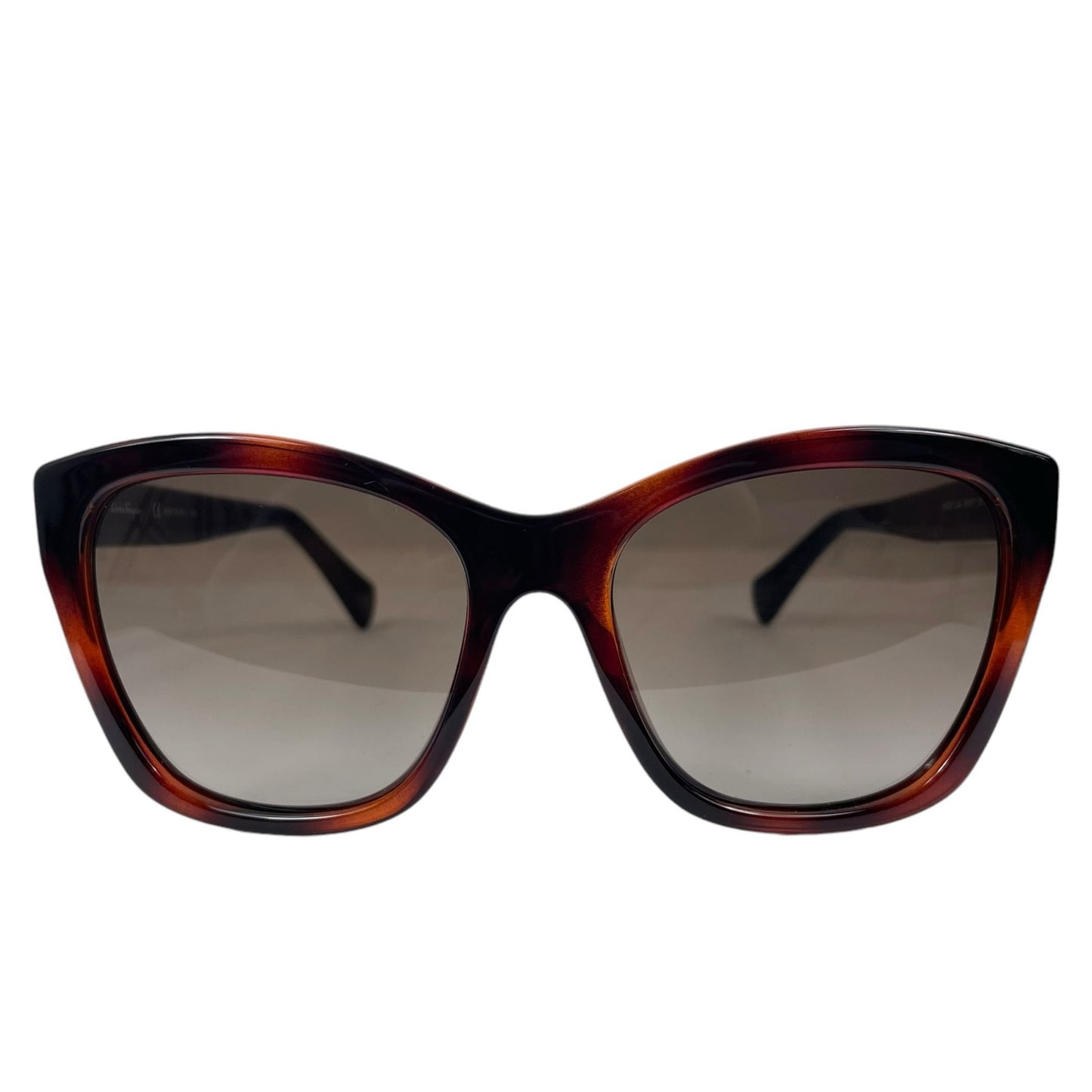 Salvatore Ferragamo Oversized Sunglasses 56mm Square Tortoise