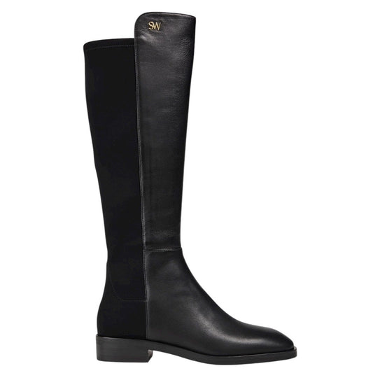 Stuart Weitzman Keelan Leather Over the Knee Boots Black Size 11