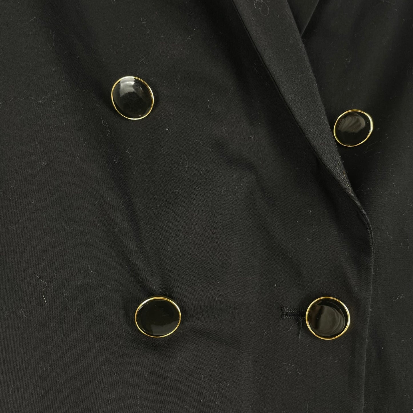 AYR The Coast Double Breasted Blazer Jacket Black Size 2